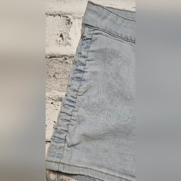 SHEIN SXY Drawstring Side Denim Shorts - Picture 8 of 16